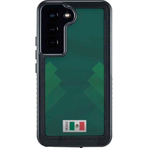 Mexico Soccer Flag Galaxy S24 Waterproof Case